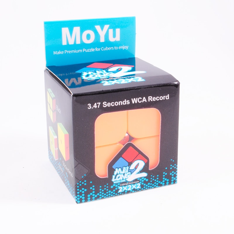 MoYu Meilong 2х2 stickerless | Кубик Мейлонг 2х2 без наліпок