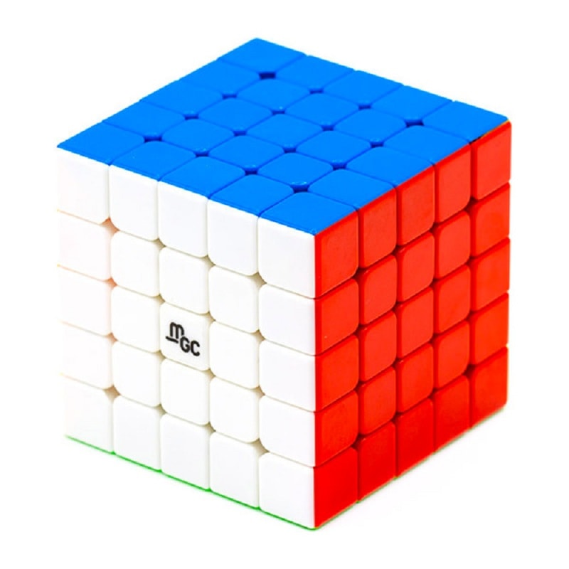 YJ MGC 5x5 stickerless | Кубик MGC 5x5 без наклеек магнитный