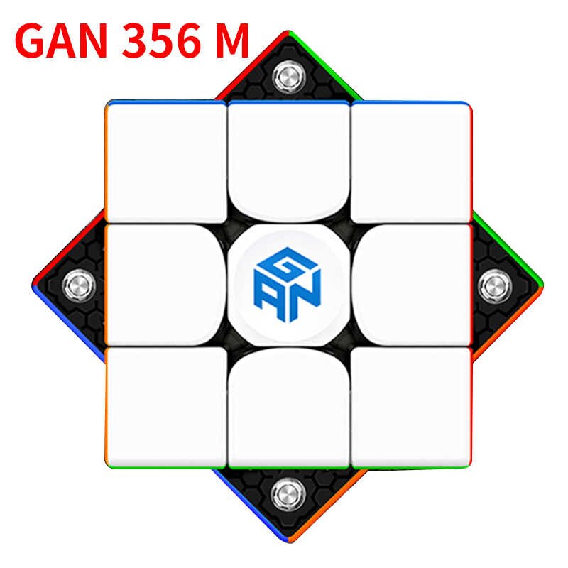 Gan 356 M stickerless | Кубик 3x3 Ган 356 магнитный