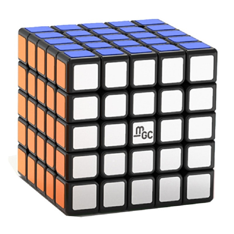 YJ MGC 5x5 black | Кубик MGC 5x5 чорний пластик з магнітом