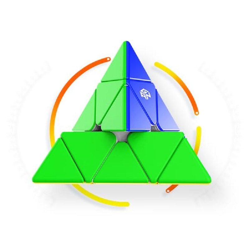 GAN Pyraminx M Explorer stickerless | Пирамидка GAN M Explorer