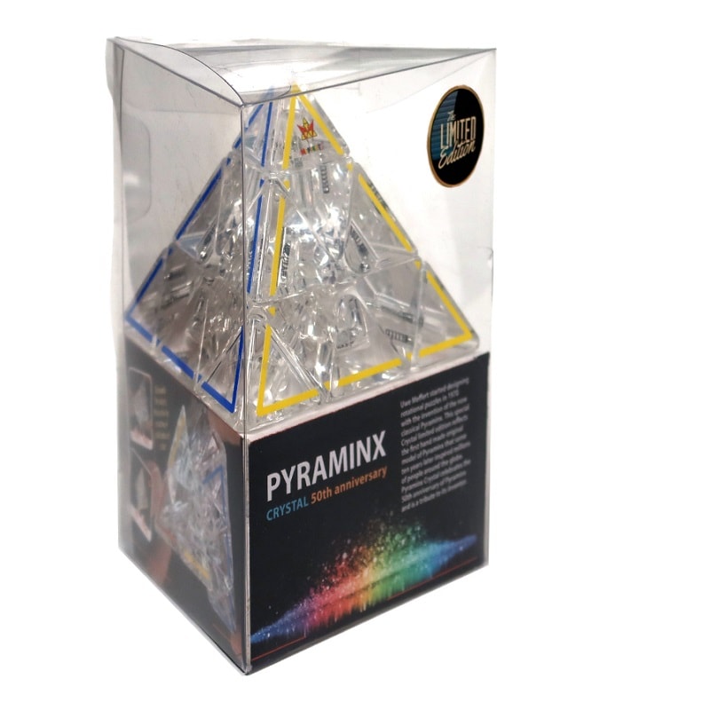 Meffert's Crystal Pyraminx | Прозора пірамідка преміум