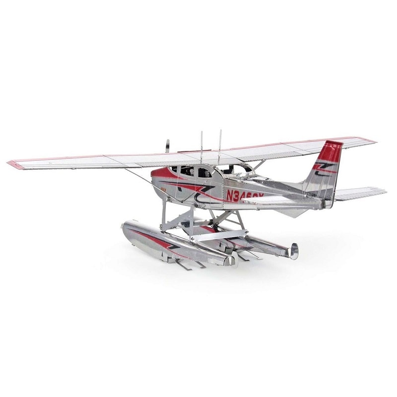 Металевий 3Д конструкор Cessna 182 Floatplane