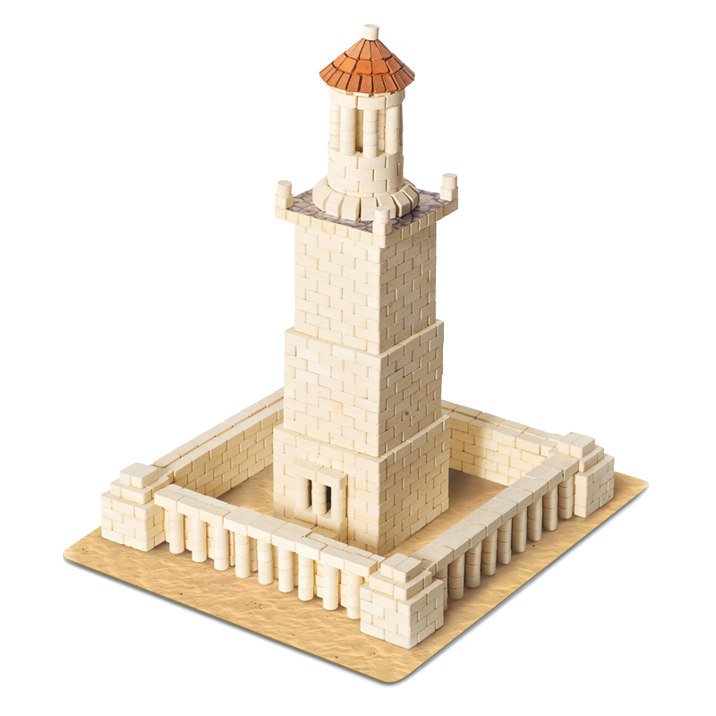Александрійський маяк | Конструткор зі справжніж цеглинок