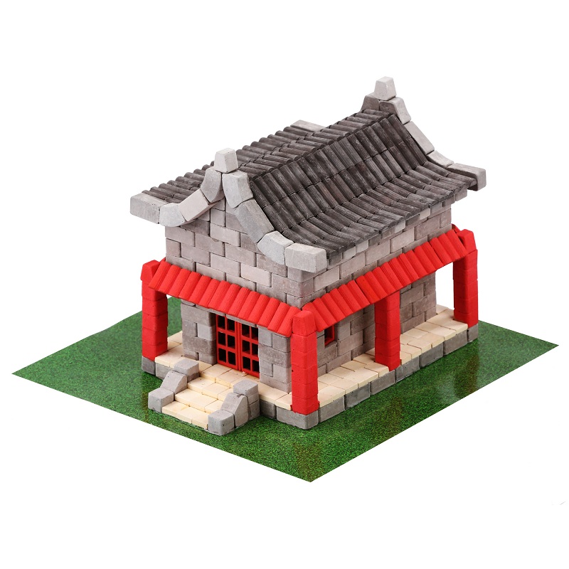 Китайський будиночок | Конструткор зі справжніж цеглинок