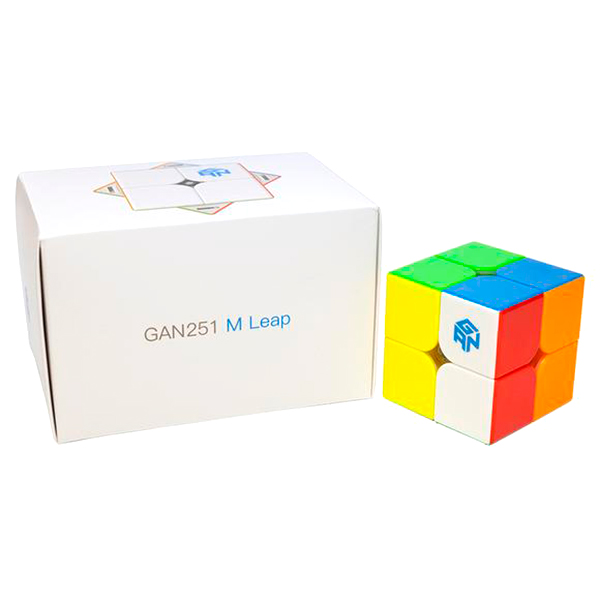 GAN 251 M Leap UV 2x2 stickerless | Ган 251 М Leap цветной пластик