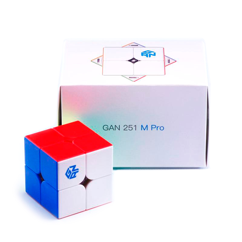 GAN 251 M Pro 2x2 stickerless | Ган 251 М Pro магнитный