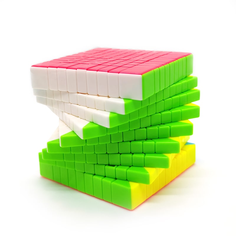 Кубик QiYi 9x9 кольоровий пластик