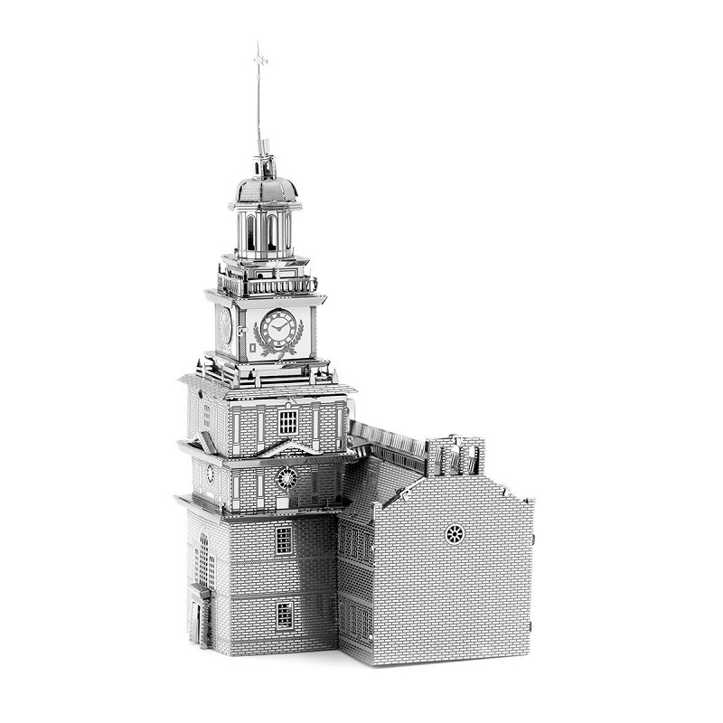 Металлический 3D конструктор Independence Hall | Зал независимости