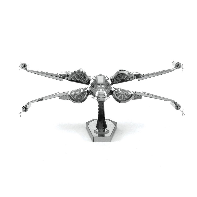 Металевий 3Д конструктор Star Wars Космический истребитель Poe Dameron’s X-Wing Fighter 