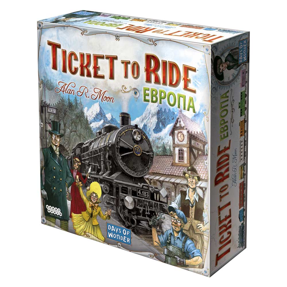 Ticket to Ride: Европа | Настольная игра Билет на поезд