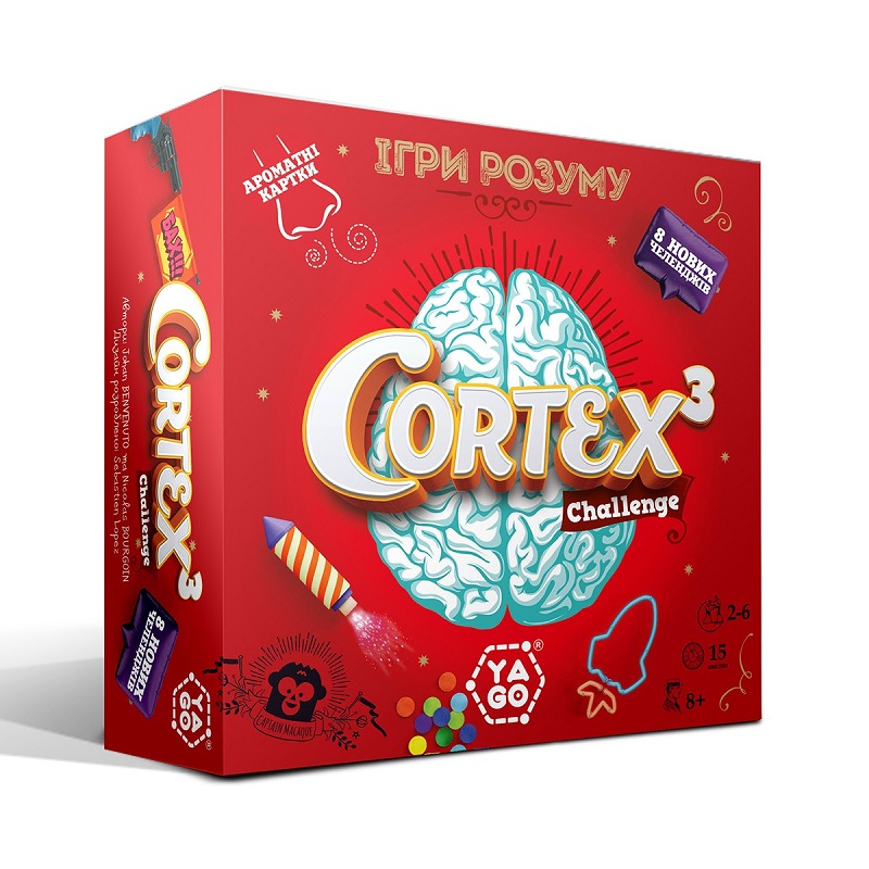 Настольная развивающая игра CORTEX 3 Aroma Challenge 