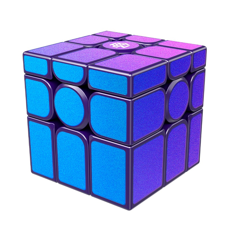 GAN Mirror M Cube purple | Дзеркальний з магнітами