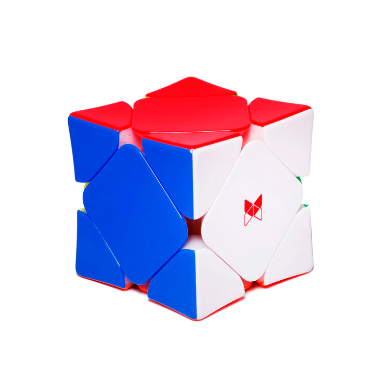 QiYi Magnetic Skewb Wingy V2 color | Скьюб V2 без наліпок