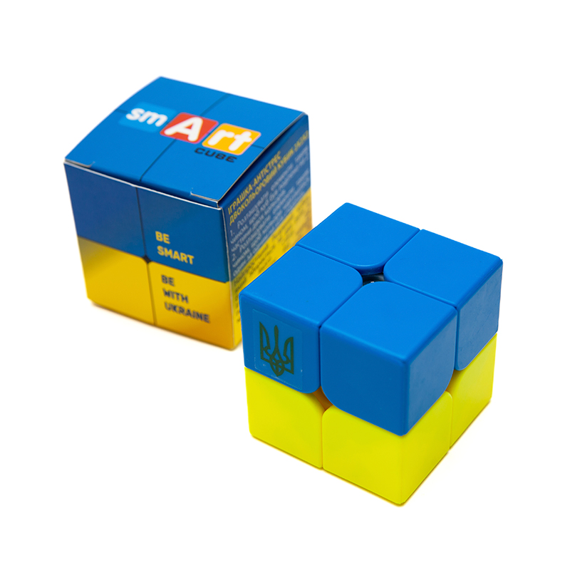 Умный кубик 2х2х2 Прапор України (Bicolor Smart Cube 2x2x2)