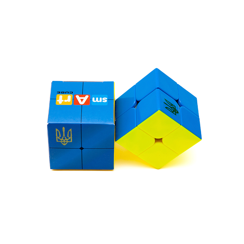 Розумний кубик 2х2х2 двокольоровий Кути (Bicolor Corner Cube 2x2x2)