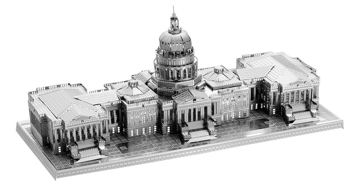 Металлический 3D конструктор Iconx US Capitol | Капитолий США