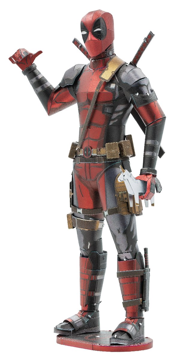 Металевий 3D конструктор Дедпул (Deadpool Marvel)