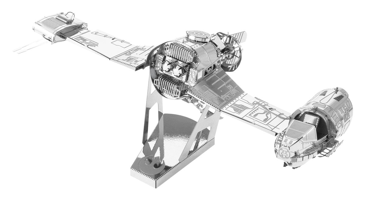Металлический 3D конструктор Star Wars - Resistance Ski Speeder 