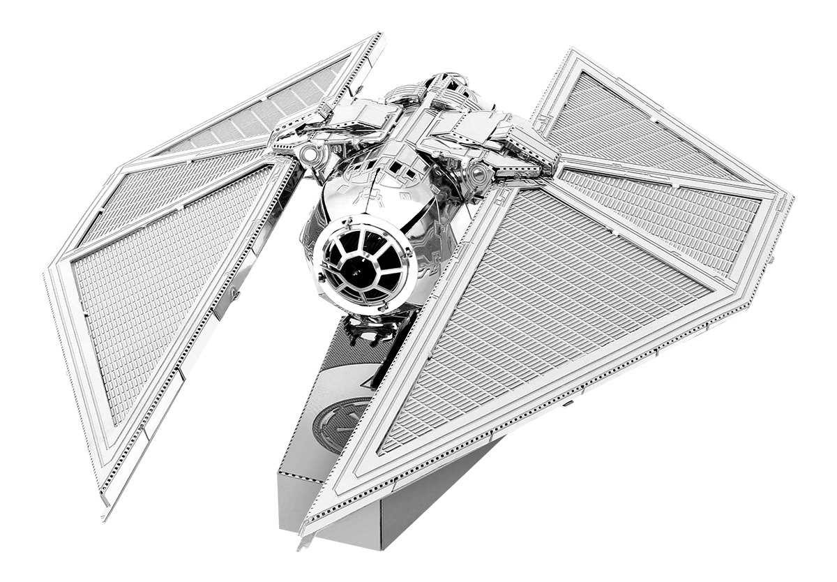 Металлический 3D конструтор Истребитель Star Wars RO TIE Striker