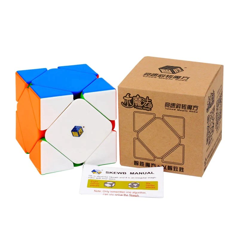 Кубик YuXin Little Magic Skewb Cube кольоровий пластик