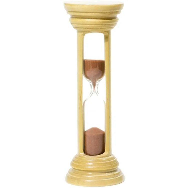 Часы песочные 10 минут |  песок коричневый, натуральный